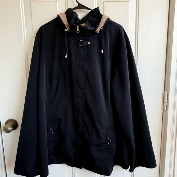 White Stag Full Zip Jacket | 3XL | Black | Removable Hood | Plus Size - Picture 1 of 8